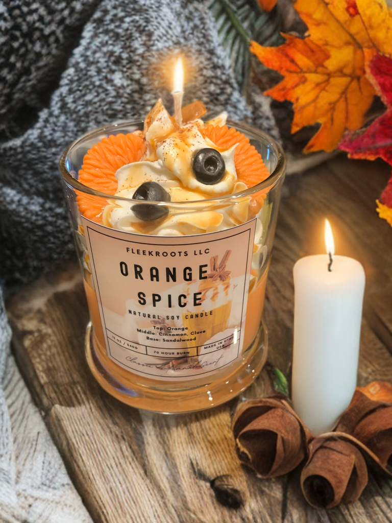 Orange Spice 12 oz Candle