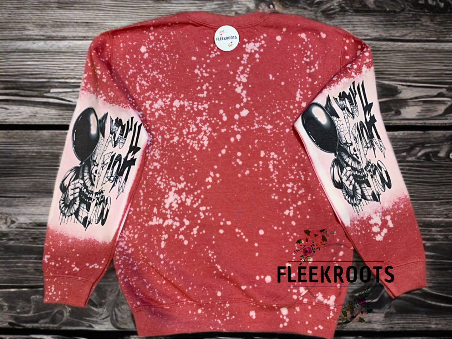 Horror "Pennywise" Sublimated Crewneck Sweater