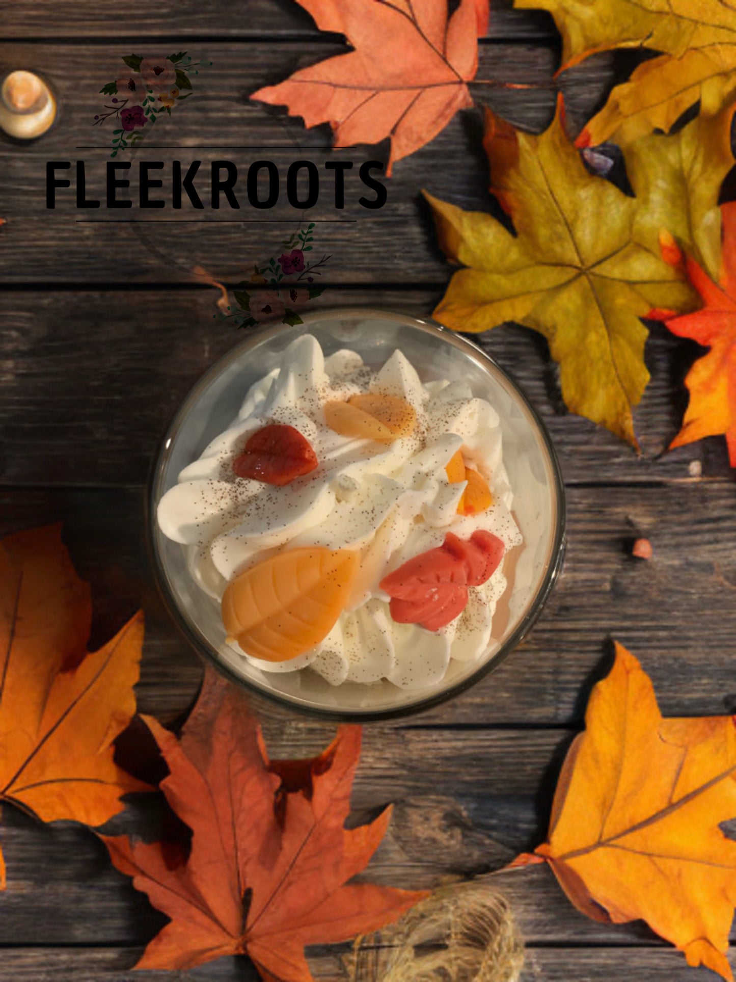Leaves 12 oz Scented Fall Candle