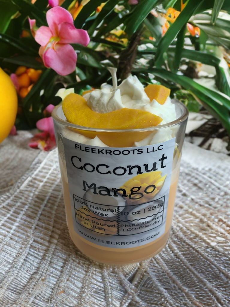 Coconut Mango 10oz Candle