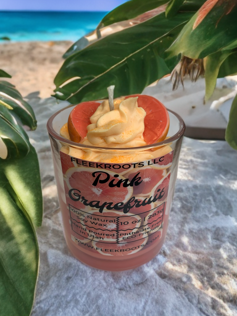 Pink Grapefruit 10oz Candle