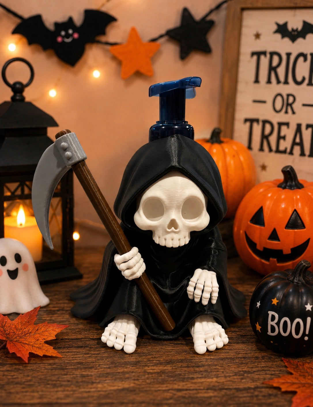 💀 Grim Reaper Soap Holder