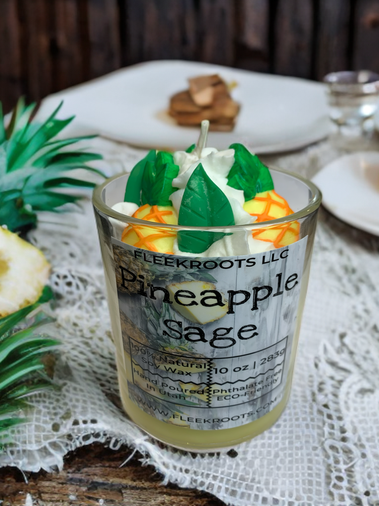 Pineapple Sage 10oz Candle