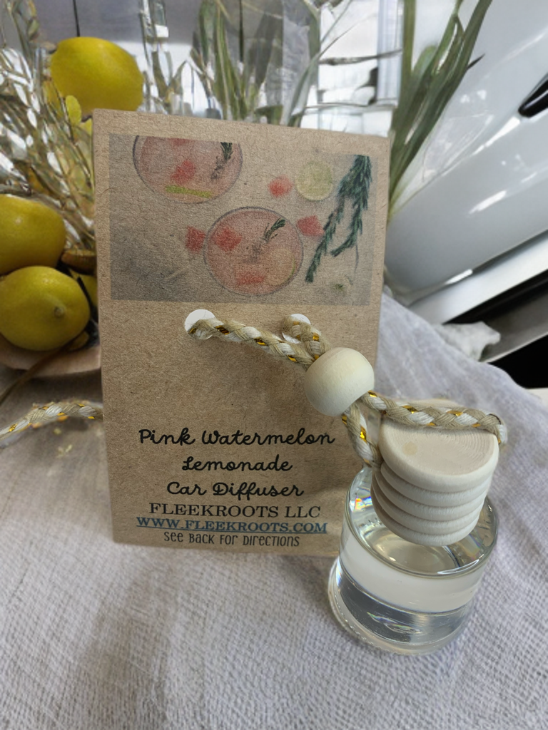 Pink Watermelon Lemonade Car Diffuser