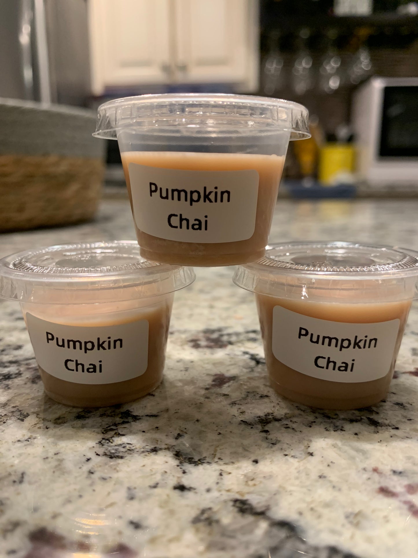 Pumpkin Chai Scented (Sample Size Wax Shot)