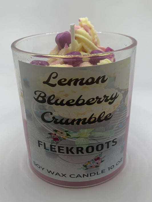Lemon Blueberry Crumble 10 oz Candle
