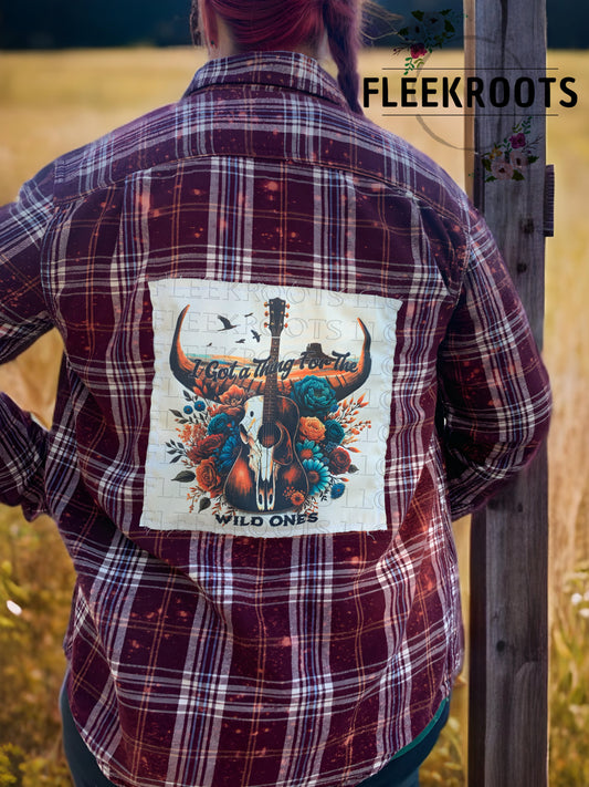 “I got a thing for the wild ones “ vintage flannel