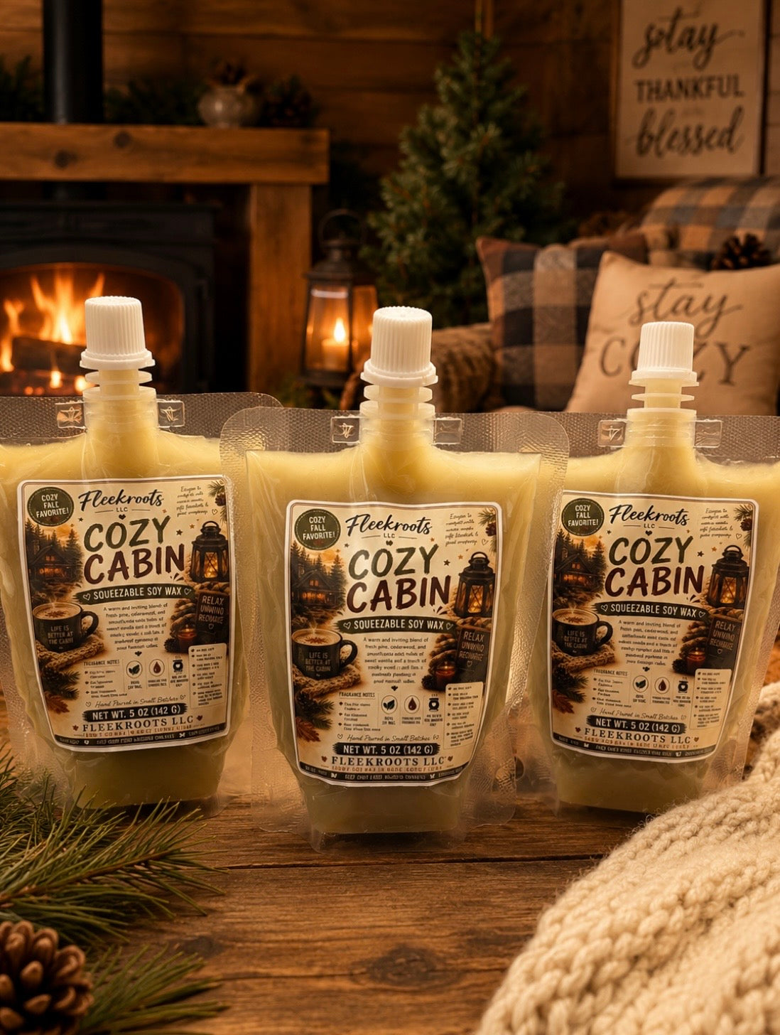 Fall Squeezable Soy Wax Collection
