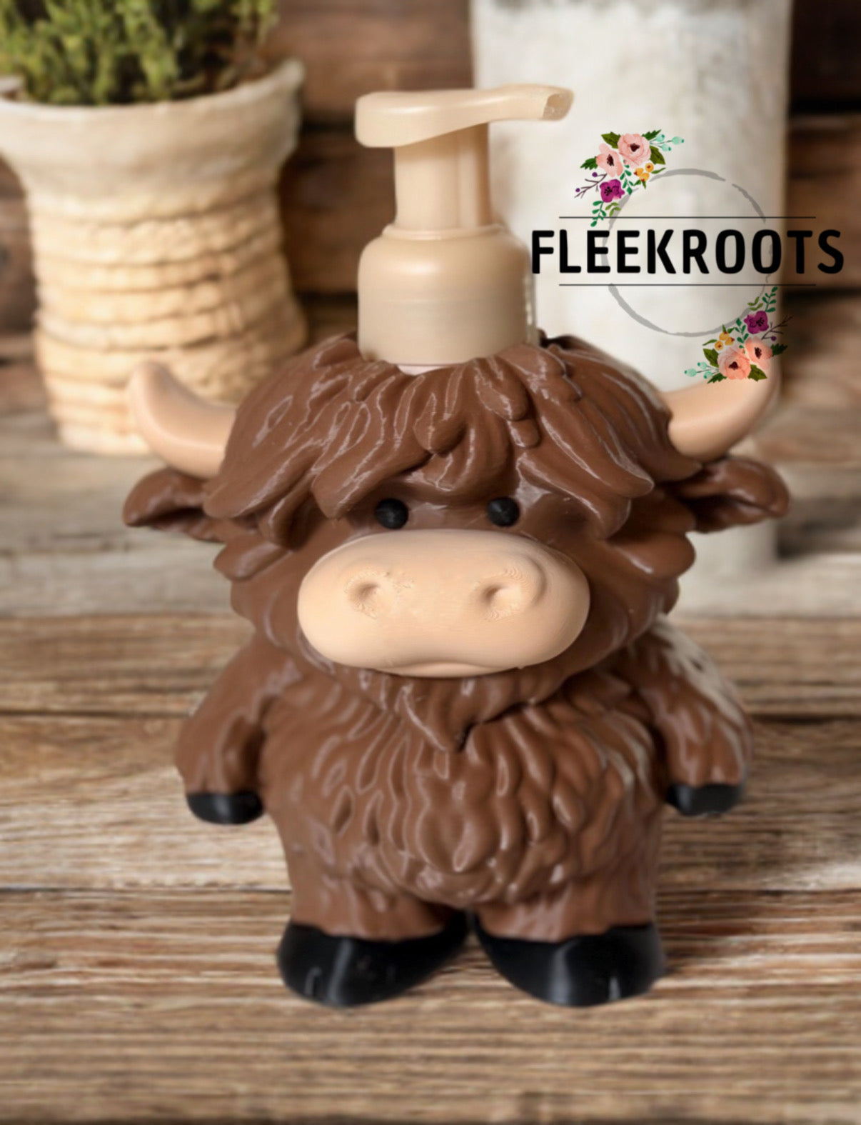 Highland Cow Soap Holder