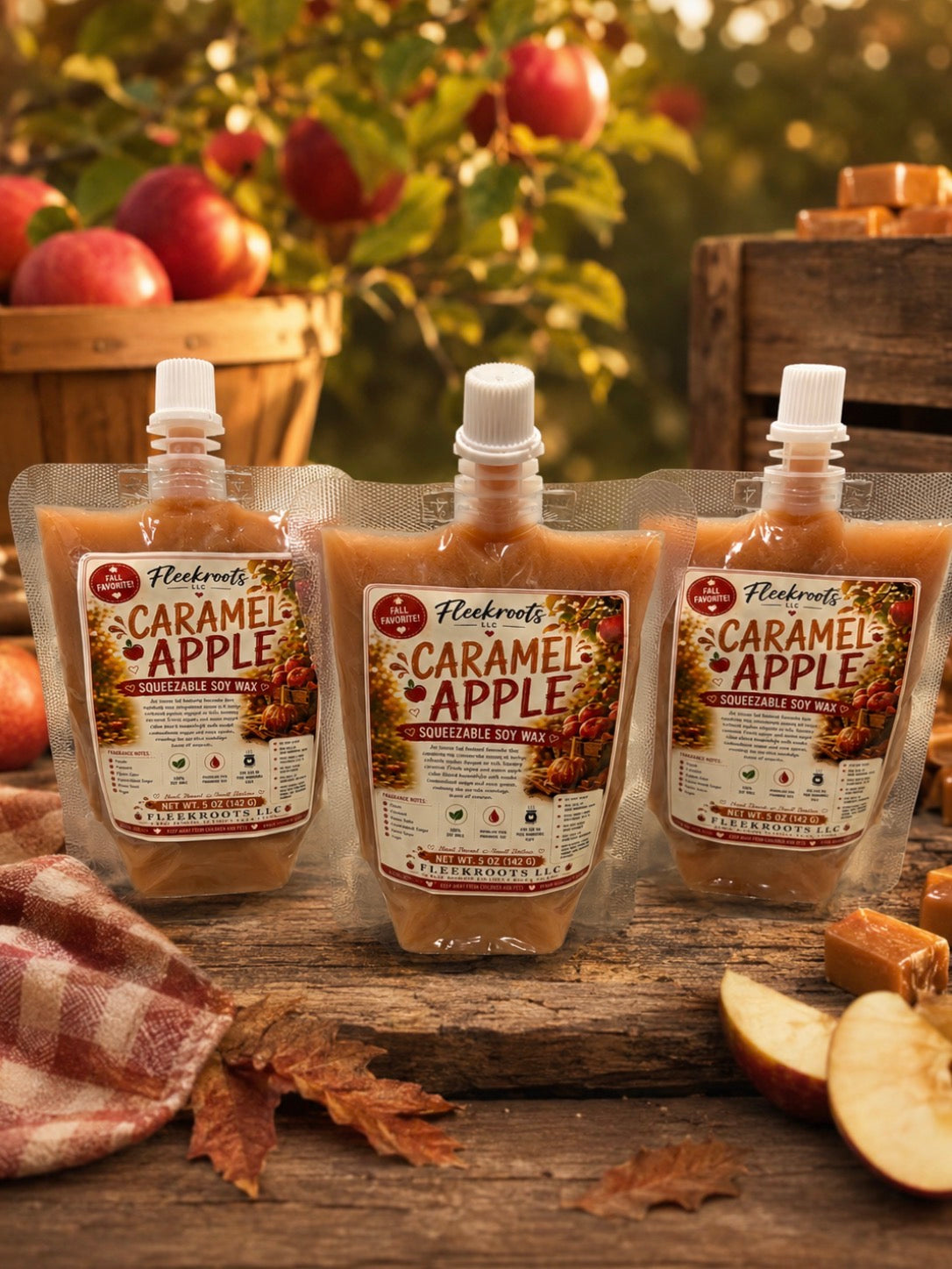 Fall Squeezable Soy Wax Collection