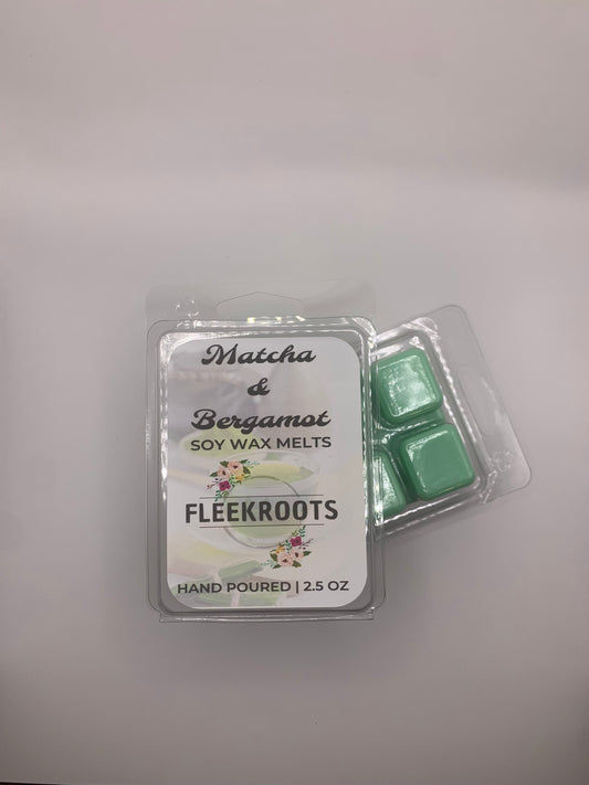 Matcha & Bergamot Wax Melts