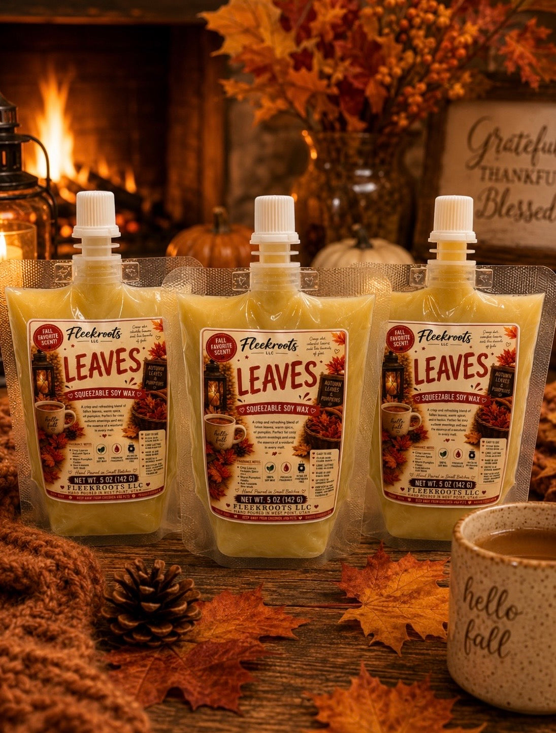 Fall Squeezable Soy Wax Collection