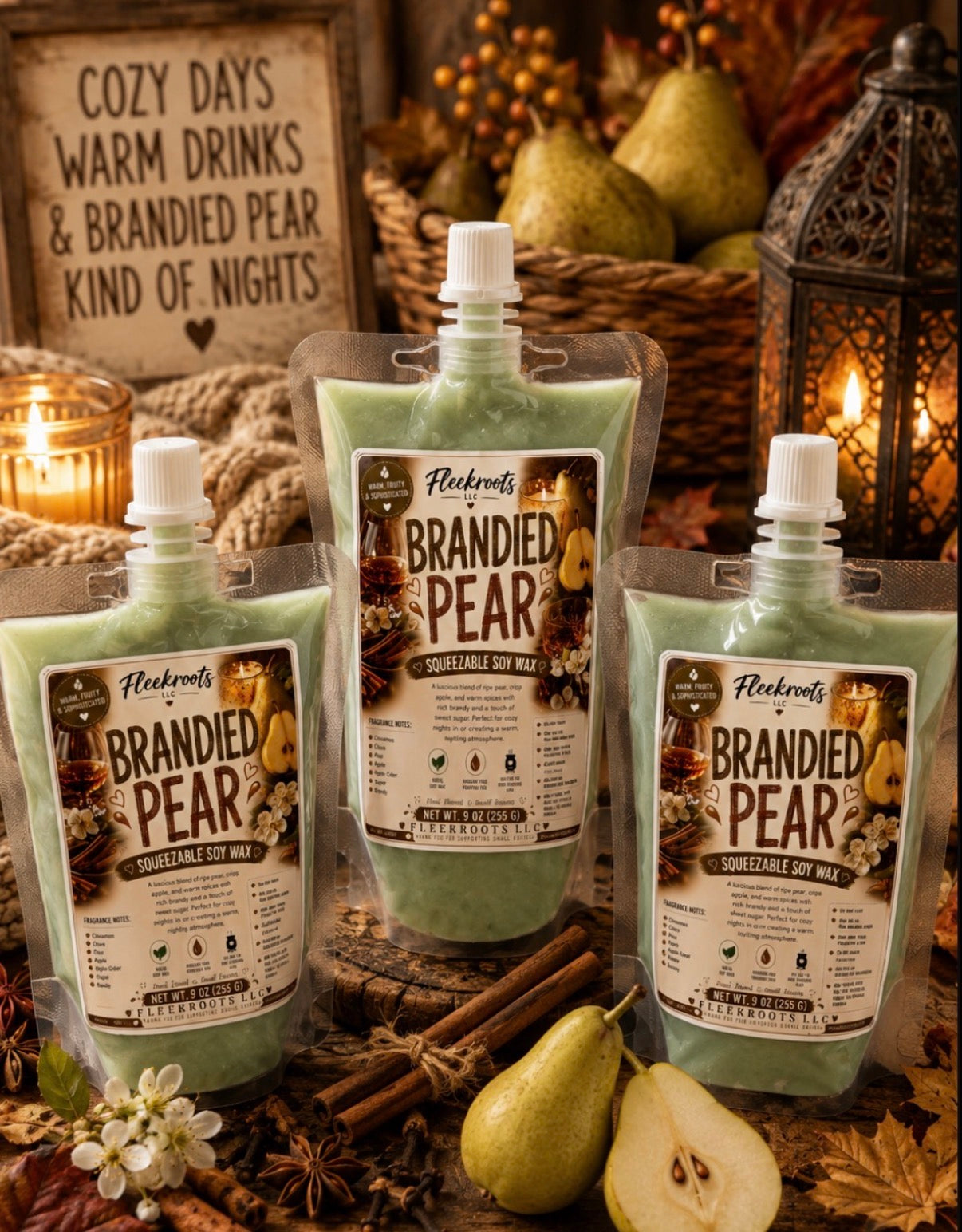 Fall Squeezable Soy Wax Collection