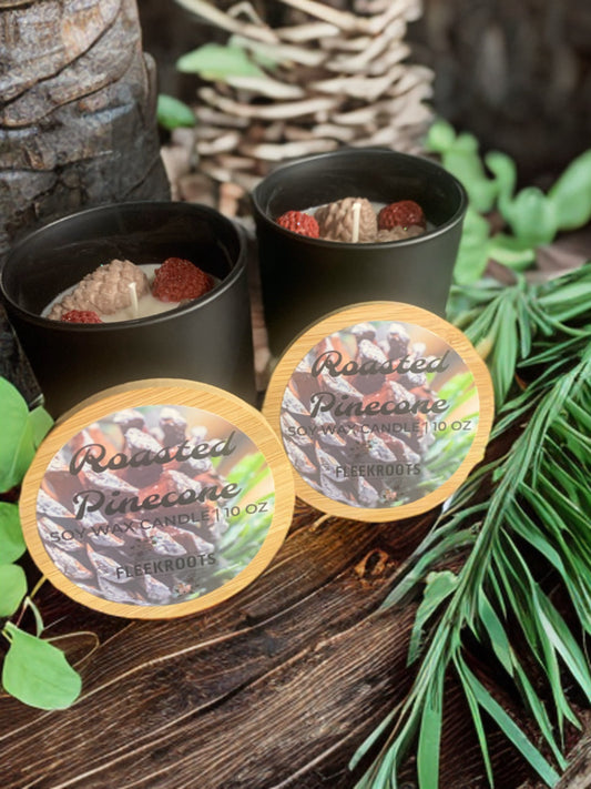 Roasted Pinecone Scented 10 oz Candle