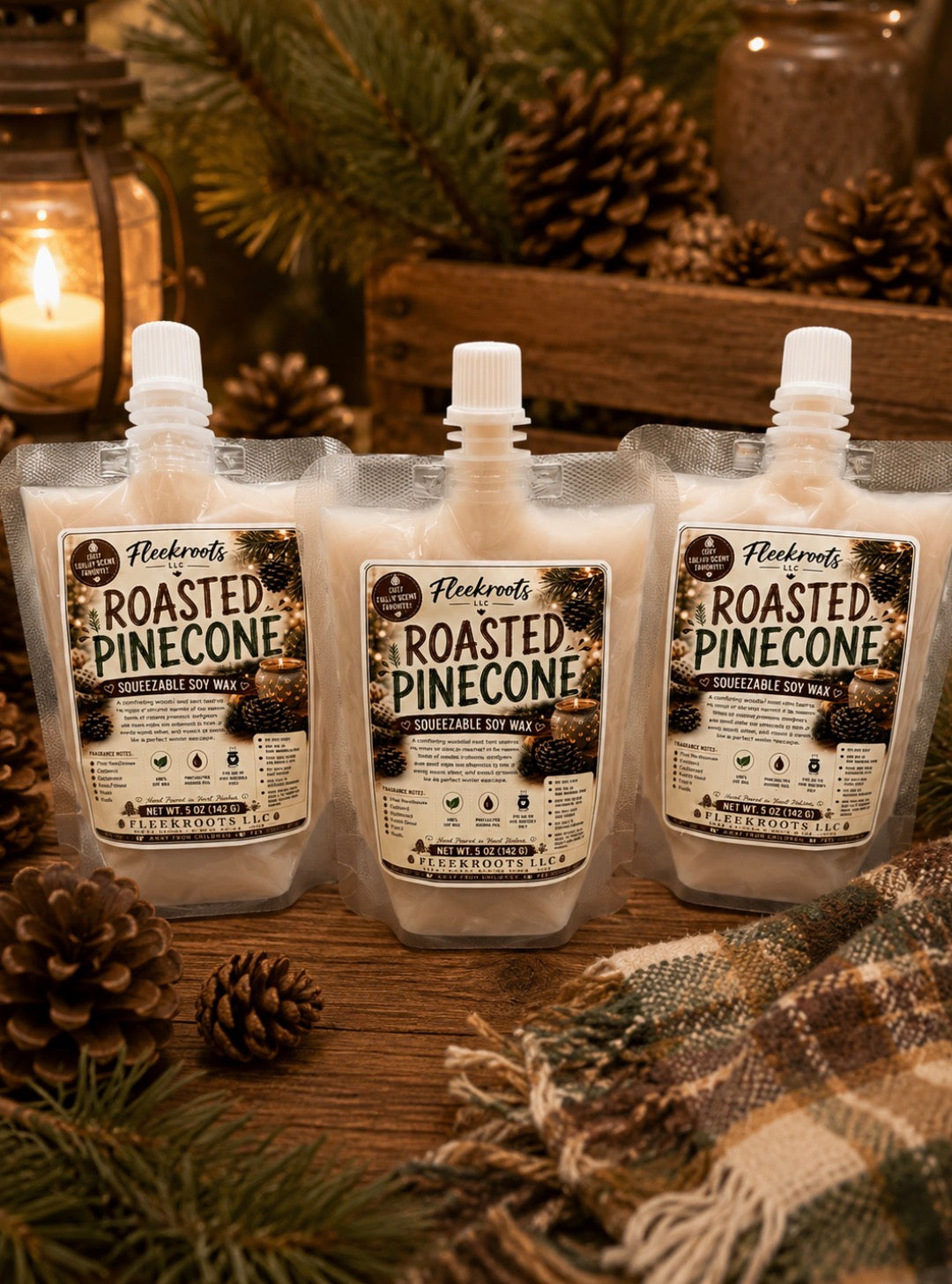 Fall Squeezable Soy Wax Collection
