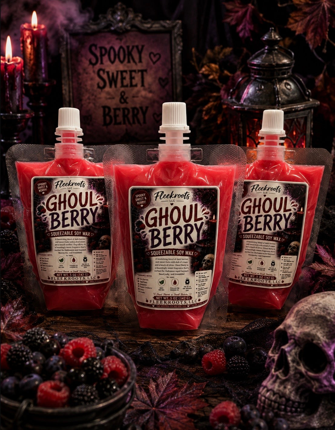 Fall Squeezable Soy Wax Collection