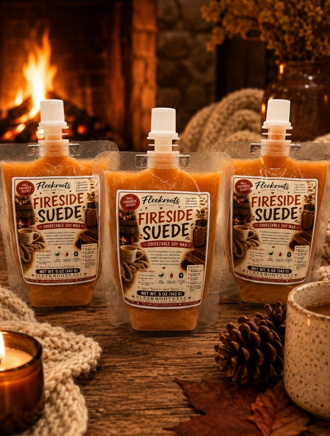 Fall Squeezable Soy Wax Collection