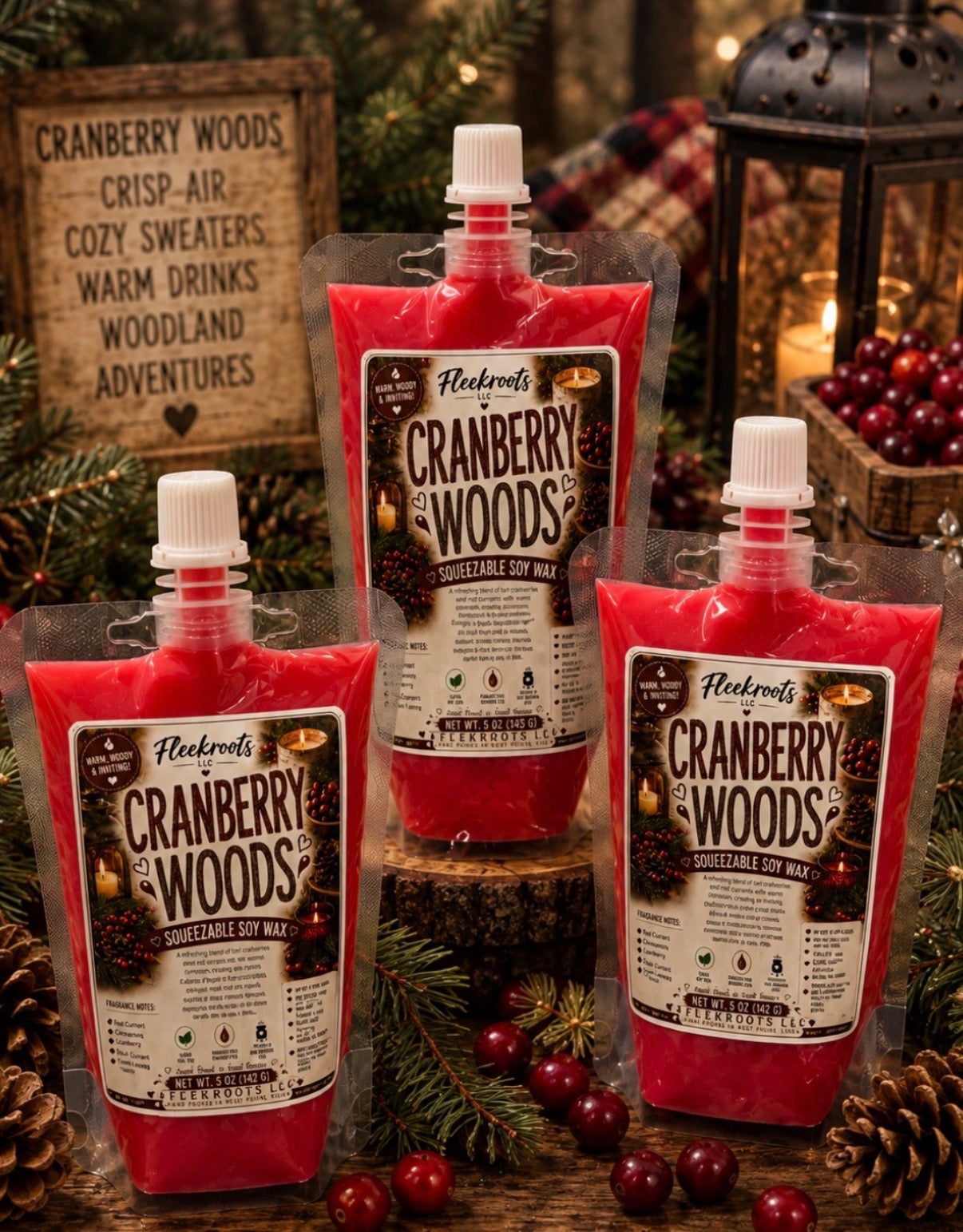 Fall Squeezable Soy Wax Collection