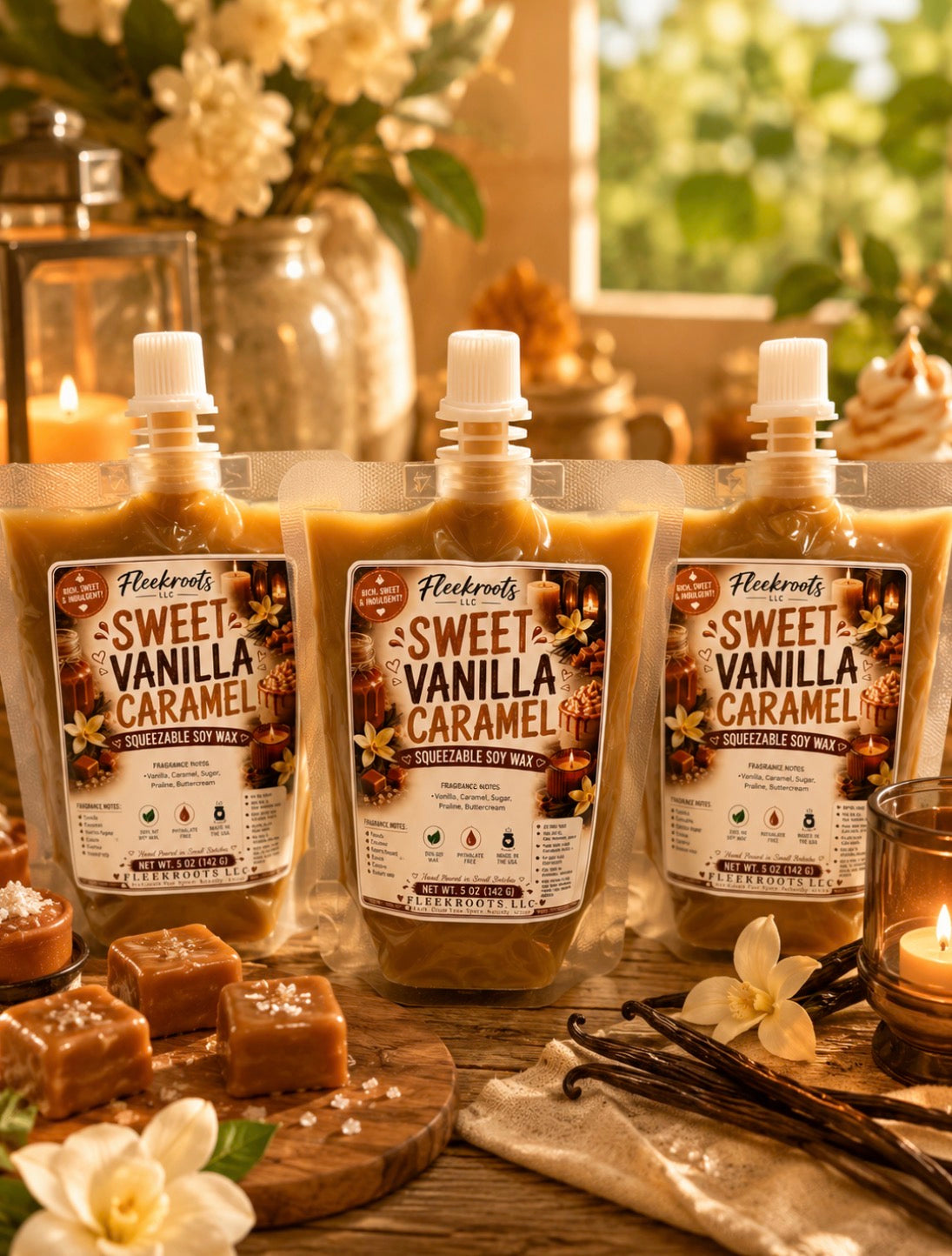 Fall Squeezable Soy Wax Collection