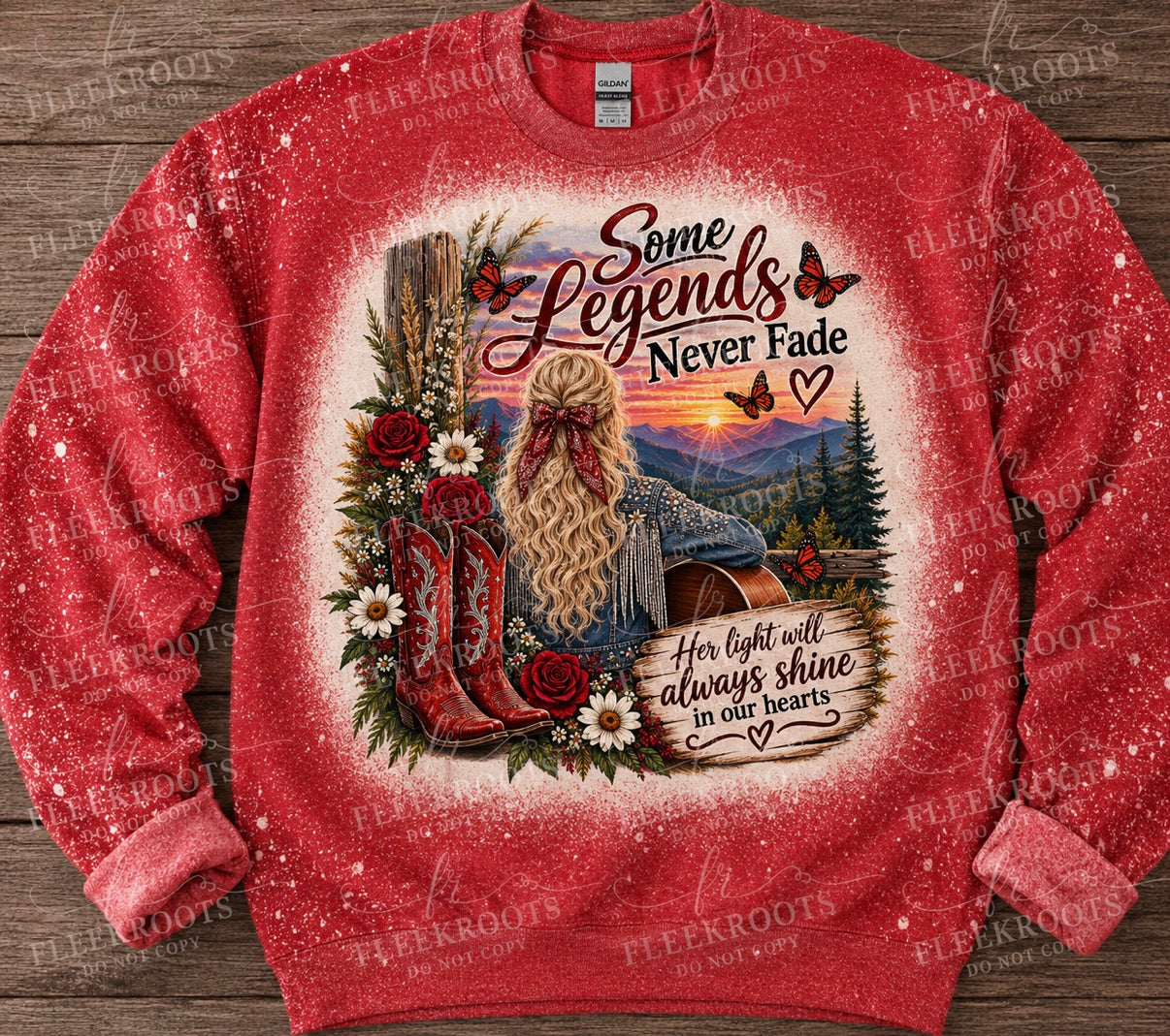 Some Legends Never Fade Sweater – Unisex Cozy Fit