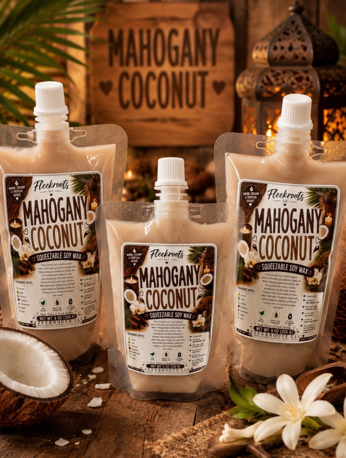 Fall Squeezable Soy Wax Collection