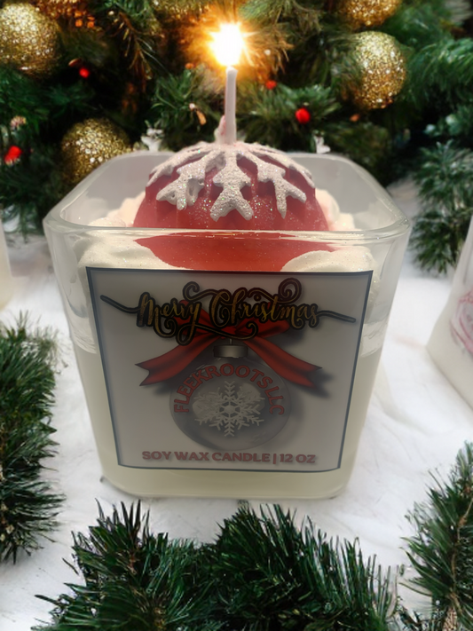 Merry Christmas 12 oz Candle