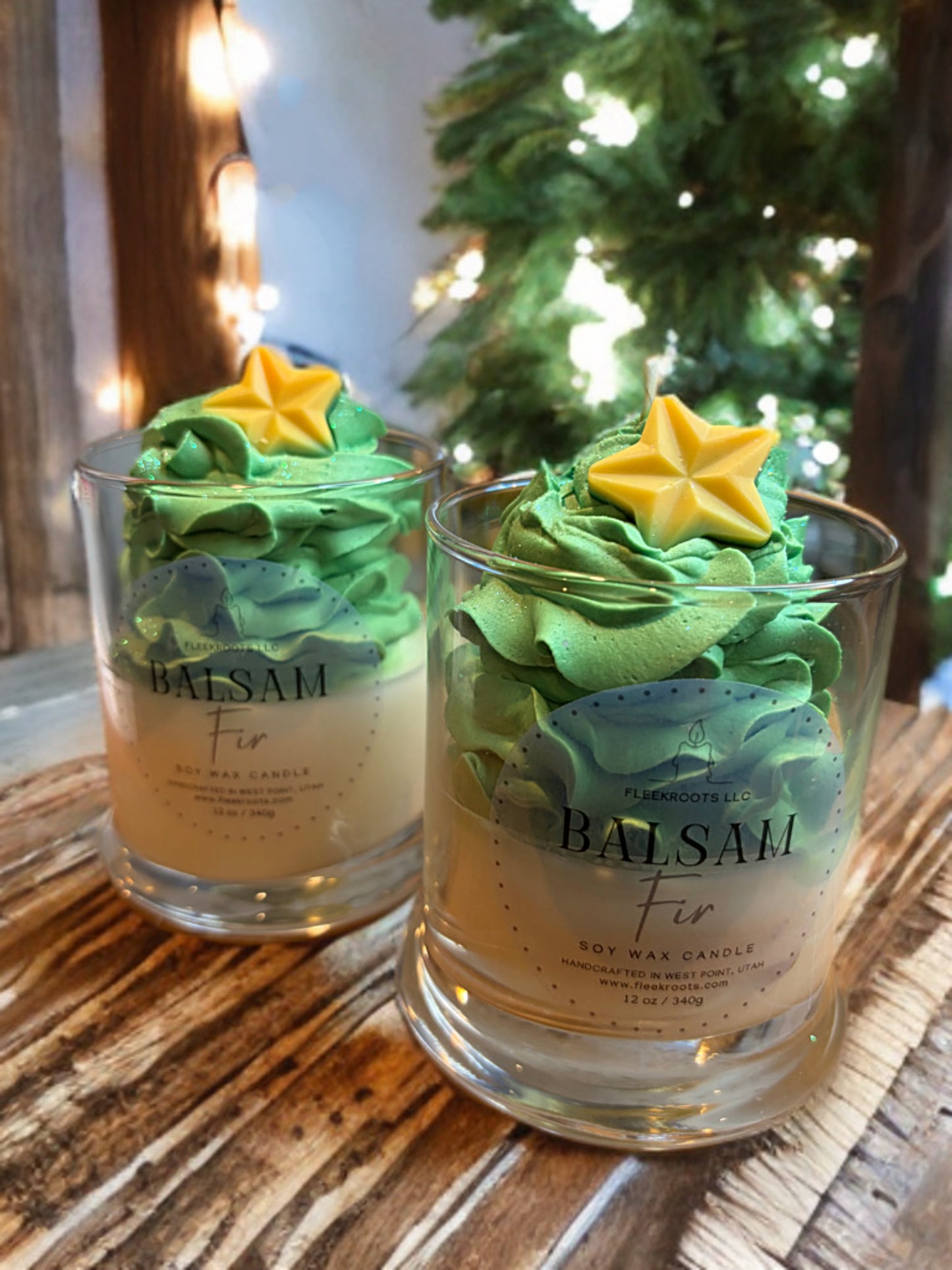 Balsam Fir – Handcrafted Artisan Candle (12 oz)