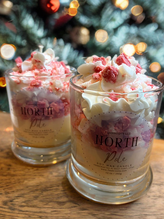 North Pole – Handcrafted Artisan Candle (12 oz)