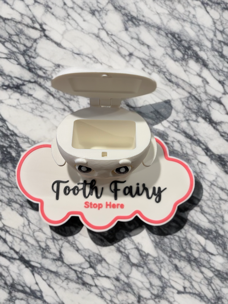 Tooth Fairy Stop Here – Keepsake Tooth Holder