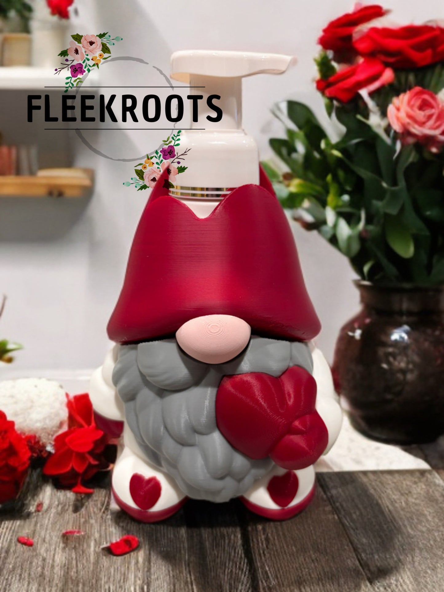 Valentine Gnome Soap Holder