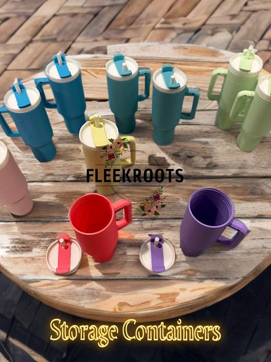 Mini Tumbler Storage Keychain