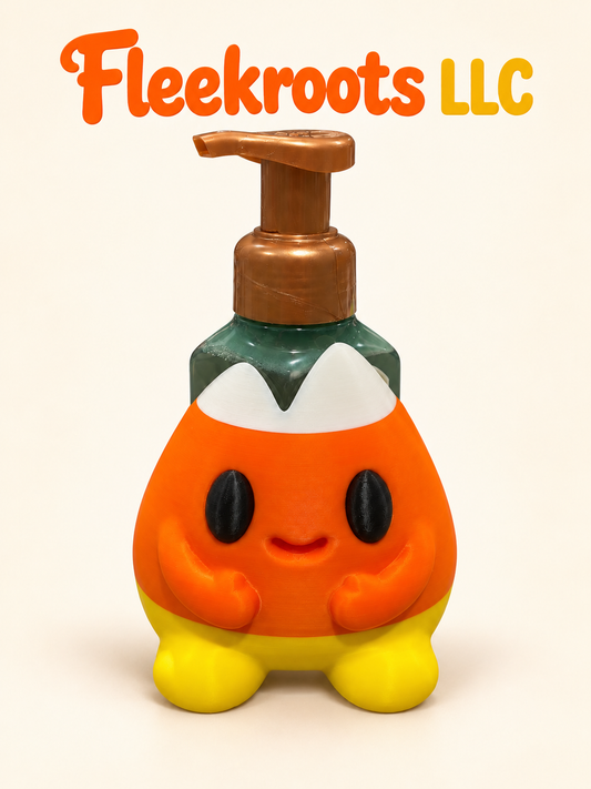 Candy Corn Foaming Soap Holder