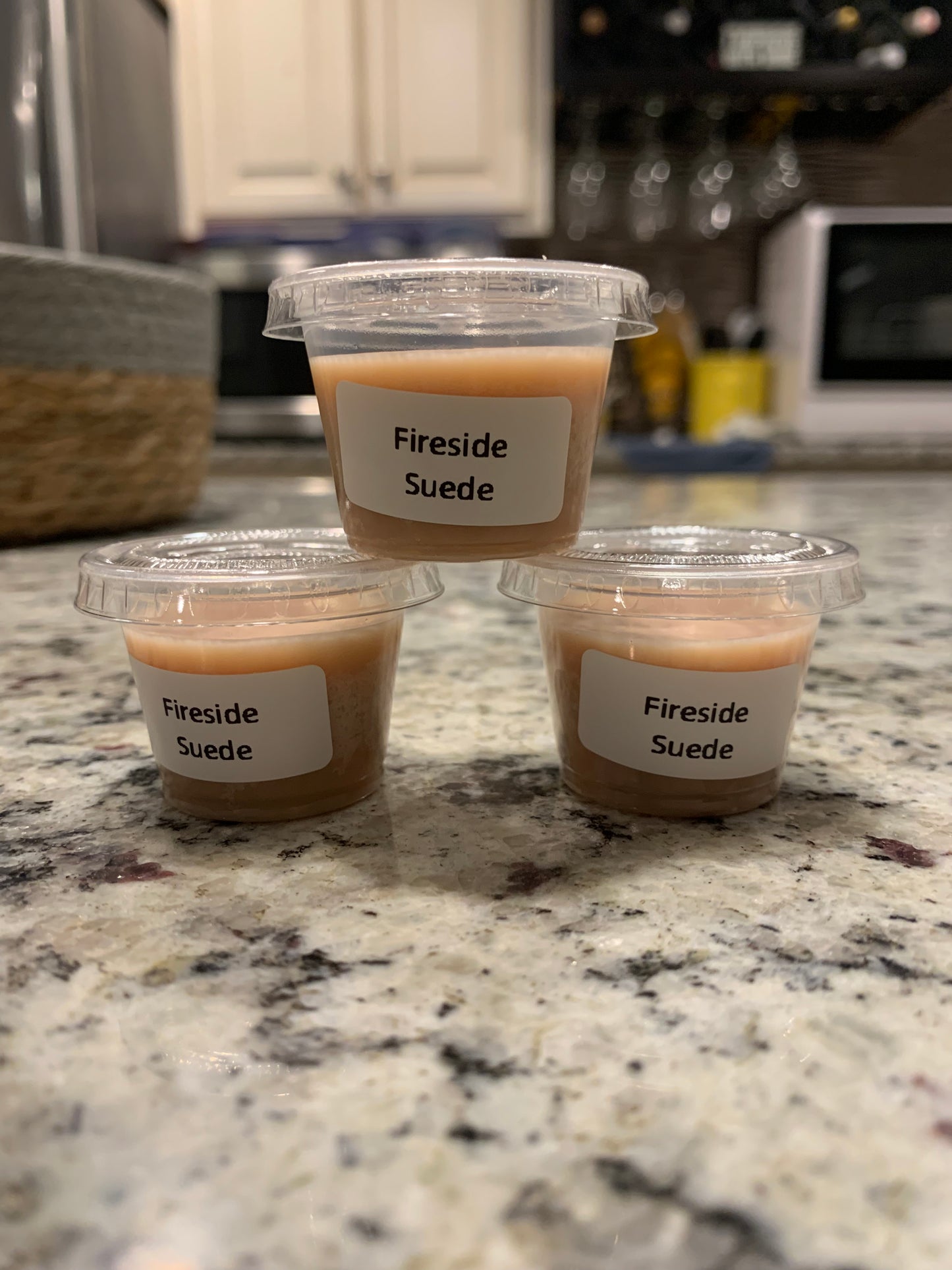 Fireside Suede Scented (Sample Size Wax Shot)