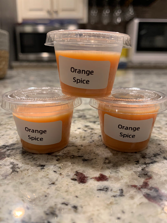 Orange Spice Scented (Sample Size Wax Shot)