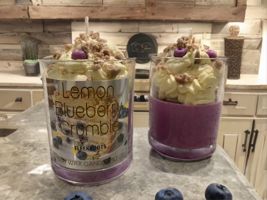 Lemon Blueberry Crumble 10oz Candle